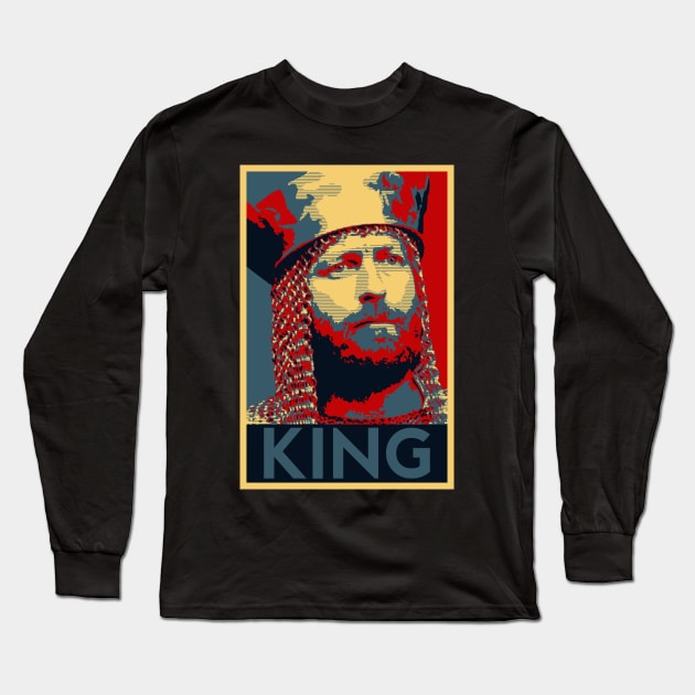 Arthur, King of the Britons! Long Sleeve T-Shirt by KidCrying